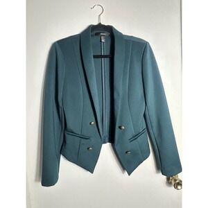 Forever 21 Blazer Preppy Sophisticated Professional Office Stretch Dark Feminine